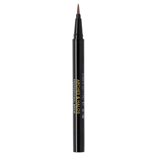 Arches & Halos Microblading Brow Shaping Pen - Fuller, More Defined Brow - Long-lasting, Smudge Resistant, Rich Color - Vegan and Cruelty Free Makeup