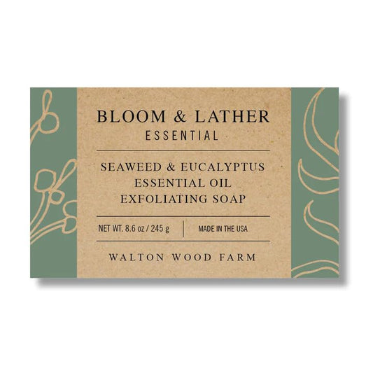 Walton Wood Farm Bloom & Lather Soap Seaweed and Eucalyptus Beauty & Personal Care Walton Wood Farm