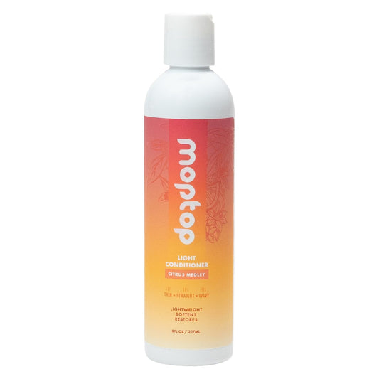 MopTop Light Conditioner - Lightweight Hair Moisturizer to Enhance Moisture & Reduce Frizz, Sulfate & Paraben Free Hair Care for All Hair Types