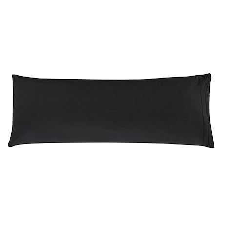 Elegant Comfort Solid Pillowcases 1500 Premium Hotel Quality Microfiber - Smooth Weave, Wrinkle and Stain Resistant, Easy Slip-On, 1-Piece Set, Body