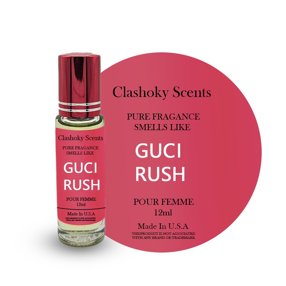 Clashoky Fragrance Perfume Oils Guci Rush Perfume Roll On Body Oil for Women (12ml) (Pack of 1)