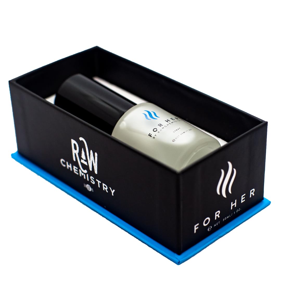 RawChemistry For Her A Pheromone Infused Perfume, for Her - Elegance, Extra Strength Formula 1 oz.