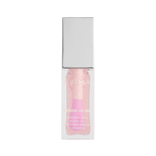 Sigma Beauty Renew Lip Oil - Tinted Lip Oil with Luxurious High-Shine Color and Long Lasting Hydration for Soft, Supple Lips, Non Sticky Lips Oil