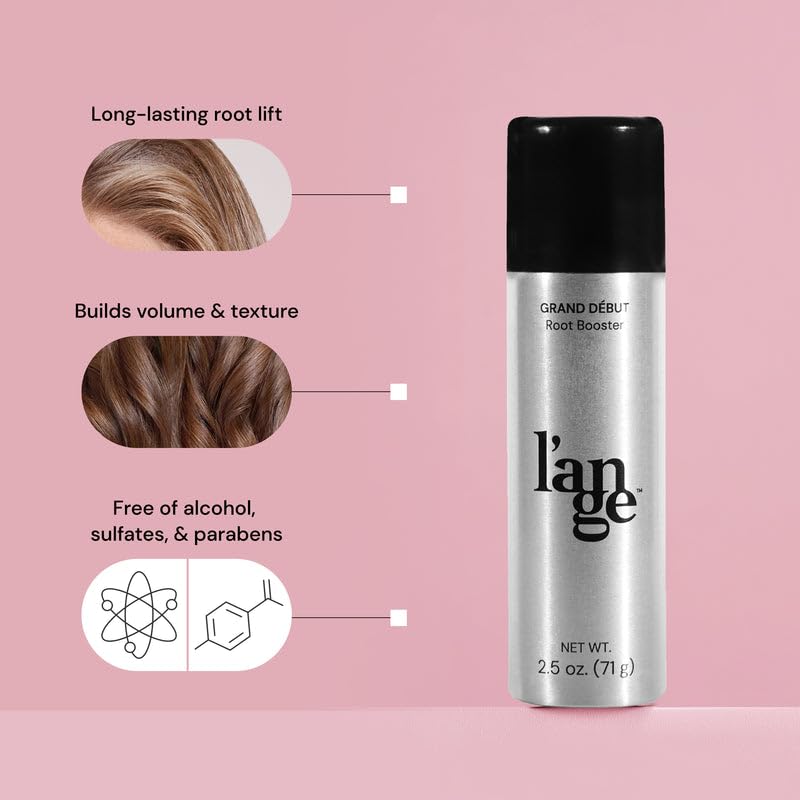 L'ANGE HAIR Grand Début Root Booster Hair | Thickening Spray Foam | Volumizes and Lifts Fine Hair | Strong Hold and Texture Styling Spray