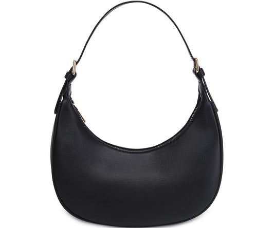 SYXLCYGJ Fashion Small Crescent Underarm Shoulder Bag for Women Trendy Purse Hobo Handbags Clutch Crossbody Bag（Black）
