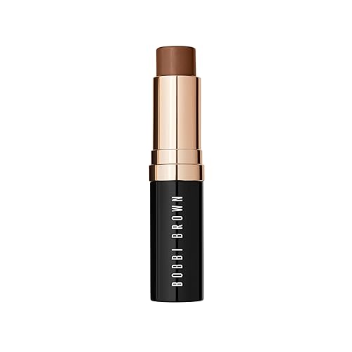 Bobbi Brown Skin Foundation Stick | Portable & Creamy with Medium-to-Full Coverage for Even-Toned Skin, 0.31 Ounce, Walnut W-098