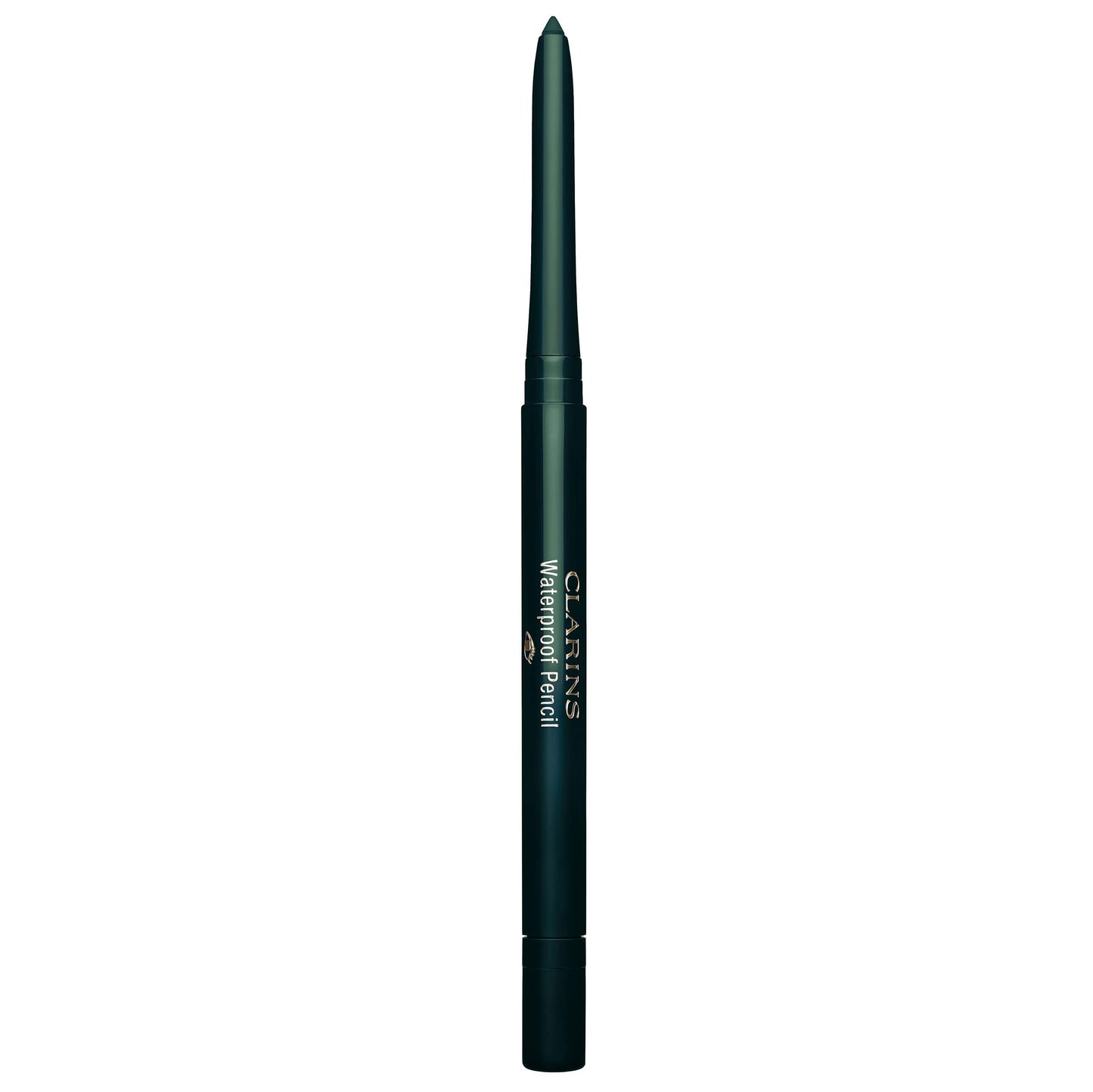 Clarins Waterproof Eye Pencil | Award-Winning | Highly Pigmented and Long-Wearing | Includes Retractable Tip, Built-In Sharpener and Smudger For Smoky