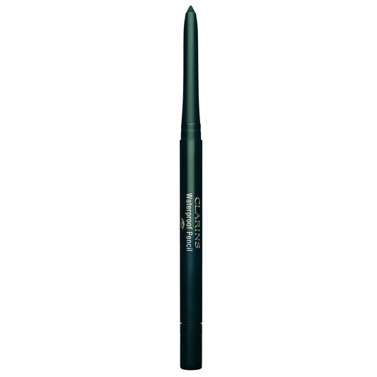 Clarins Waterproof Eye Pencil | Award-Winning | Highly Pigmented and Long-Wearing | Includes Retractable Tip, Built-In Sharpener and Smudger For Smoky