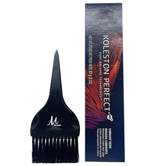 Koleston Perfect 7/47 Medium Blonde/Red Brown Permanent Hair Color 2 Ounce and M Hair Designs Tint Brush (Bundle) Beauty & Personal Care M Hair Designs