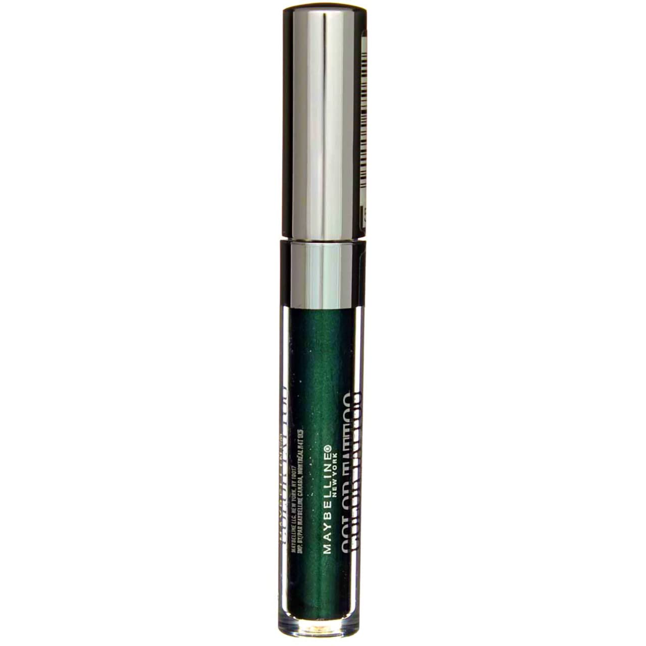 Maybelline New York Color Tattoo Eye Chrome Shadow, Electric Emerald, 1 Count