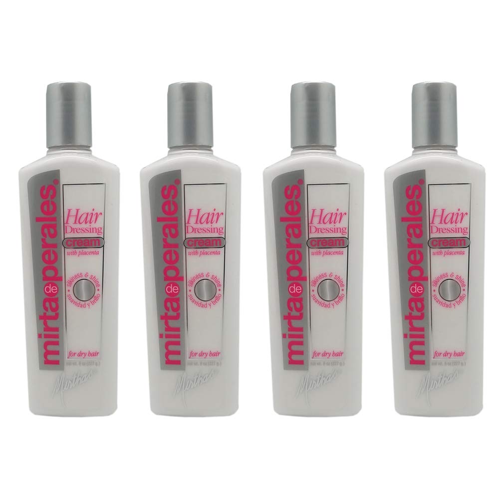 Mirta de Perales Cream Hairdressing With Placenta, 8 oz (Pack of 4)