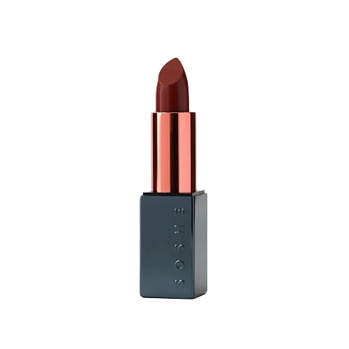 SOSHE Beauty - Ceramide Refillable Lip Silk | Sheer Hydrating, Silky, Buildable Lipstick | Ceramides, Vitamin E, Shea Butter | Cruelty-Free, Certified