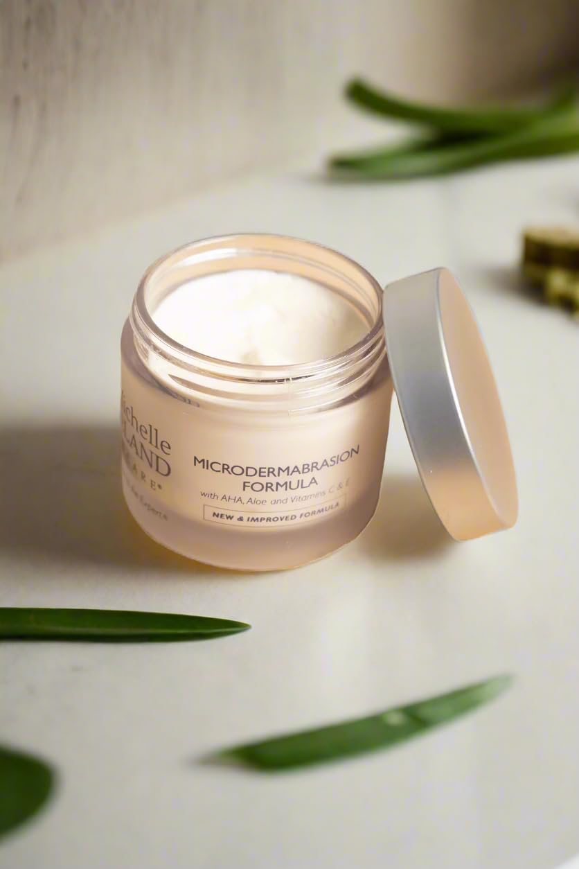 Dr. Michelle Copeland Skin Care Microdermabrasion Formula for Face with AHA, Aloe, and Vitamins C & E