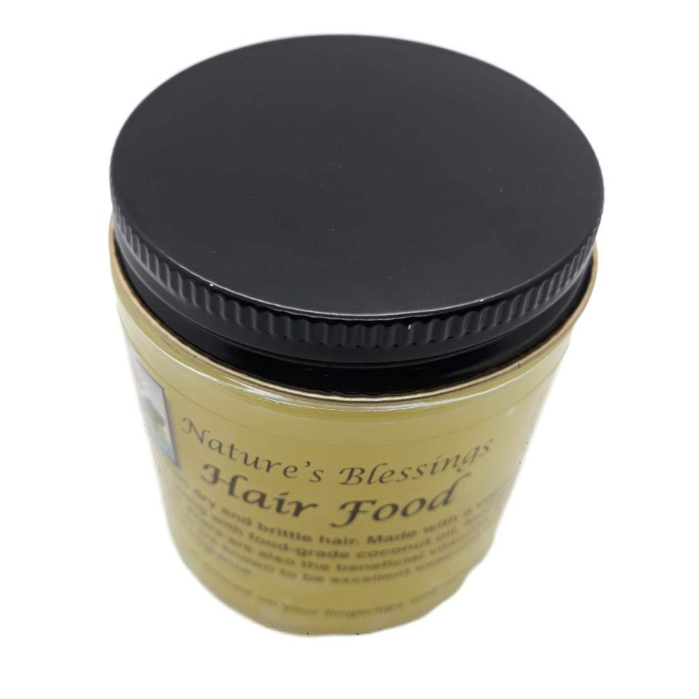 Nature's Blessing Hair Food Vegetarian Formula for Dry Brittle Hair (All Natural Ingredients)