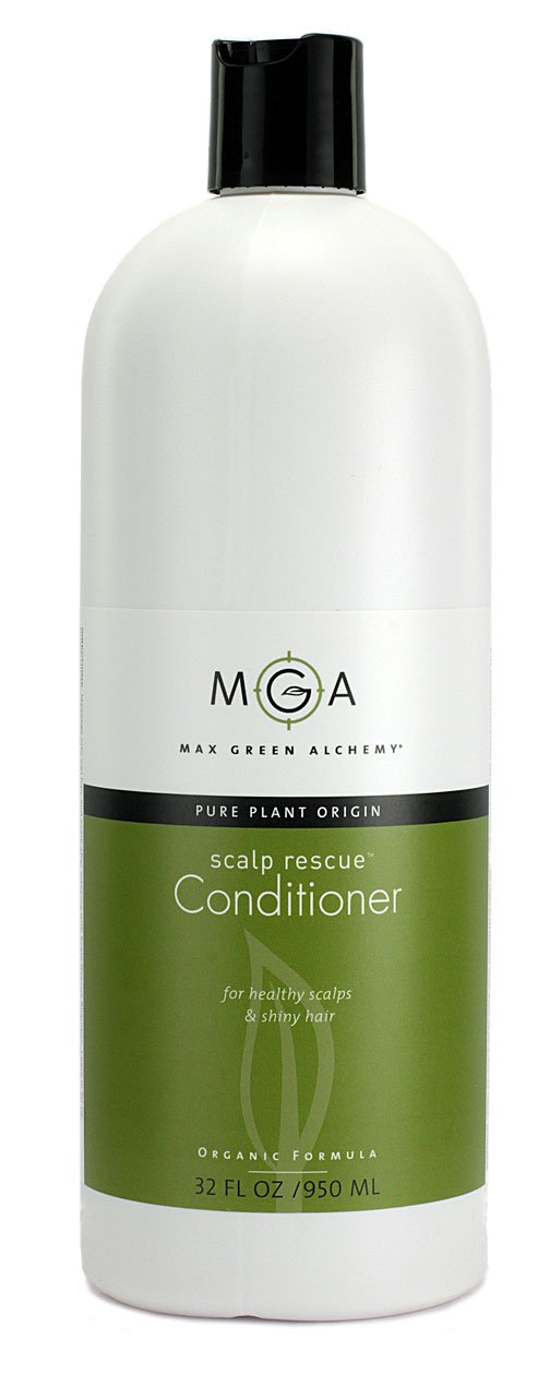 MGA Vegan Hair Conditioner - Organic Formula with Tea Tree for Healthy Hair | Hair Care Product with Natural Herbal Scent | Parabens Silicone