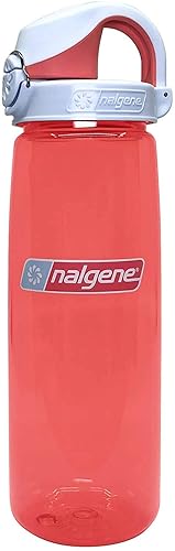 Nalgene On the Fly BPA-Free Water Bottle, Coral with Frost/Coral, 24 Oz