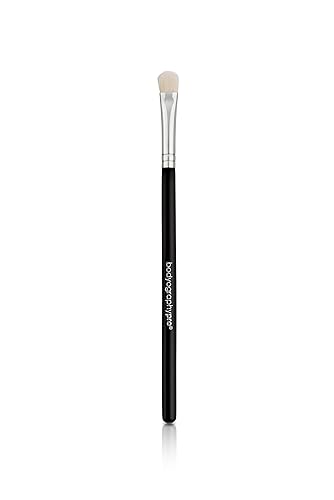 Bodyography Flat Shader Eyeshadow Brush | Synthetic Bristles for Precise Application & Packing Pigment | Ideal for Cream, Powder & Liquid Eyeshadows |