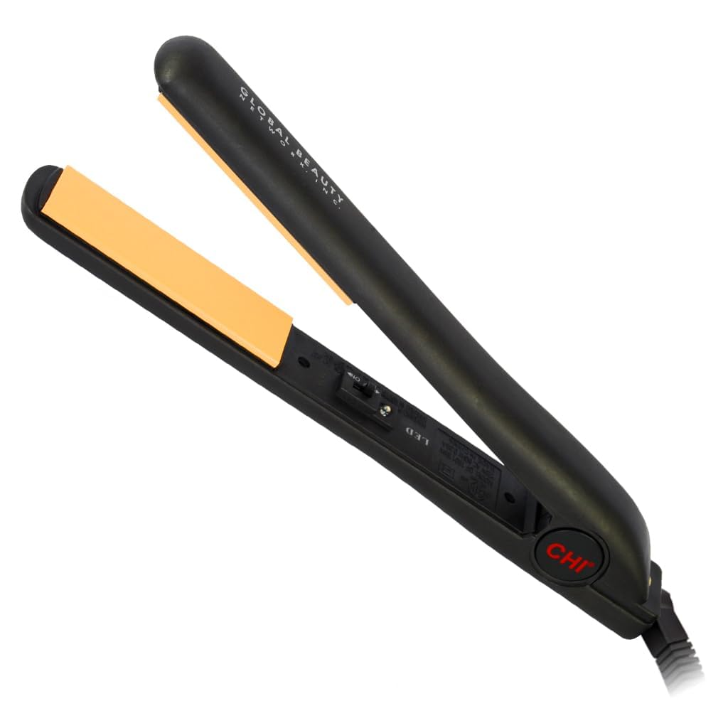 CHI Original 1" Ceramic Hair Straightener Flat Iron for Styling, Advanced Ceramic Technology for Frizz-Free Smooth Shine, Floating Plates for Easy Beauty and Personal Care CHI