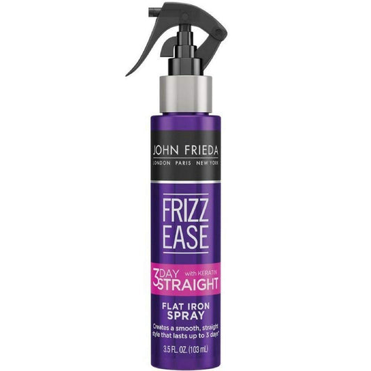 John Frieda Frizz-Ease 3 Day Straight Flat Iron Spray 3.5 Ounce (103ml) (6 Pack)