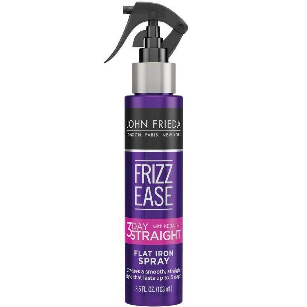 John Frieda Frizz Ease 3-Day Straight Flat Iron Spray 3.5 oz (Pack of 3)