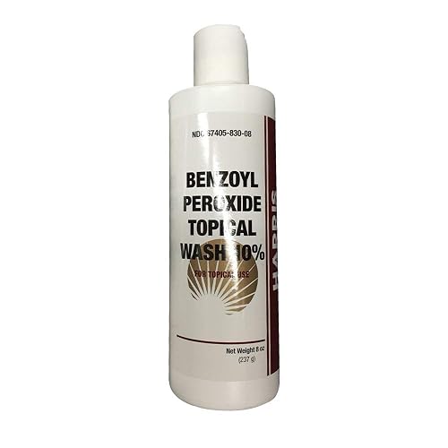 Harris Pharma 10% Benzoyl Perox Wash 8 oz (Pack of 2)