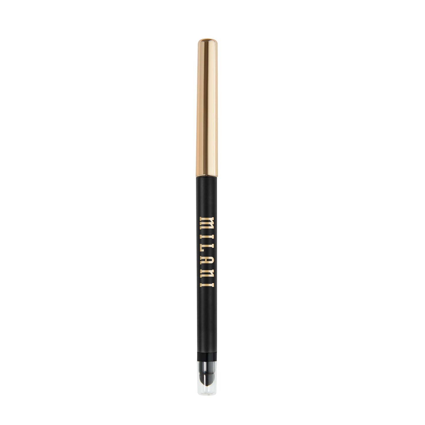 Milani Stay Put Eyeliner - Femme Fatale (0.01 Ounce) Cruelty-Free Self-Sharpening Eye Pencil with Built-In Smudger - Line & Define Eyes with High Beauty and Personal Care Milani