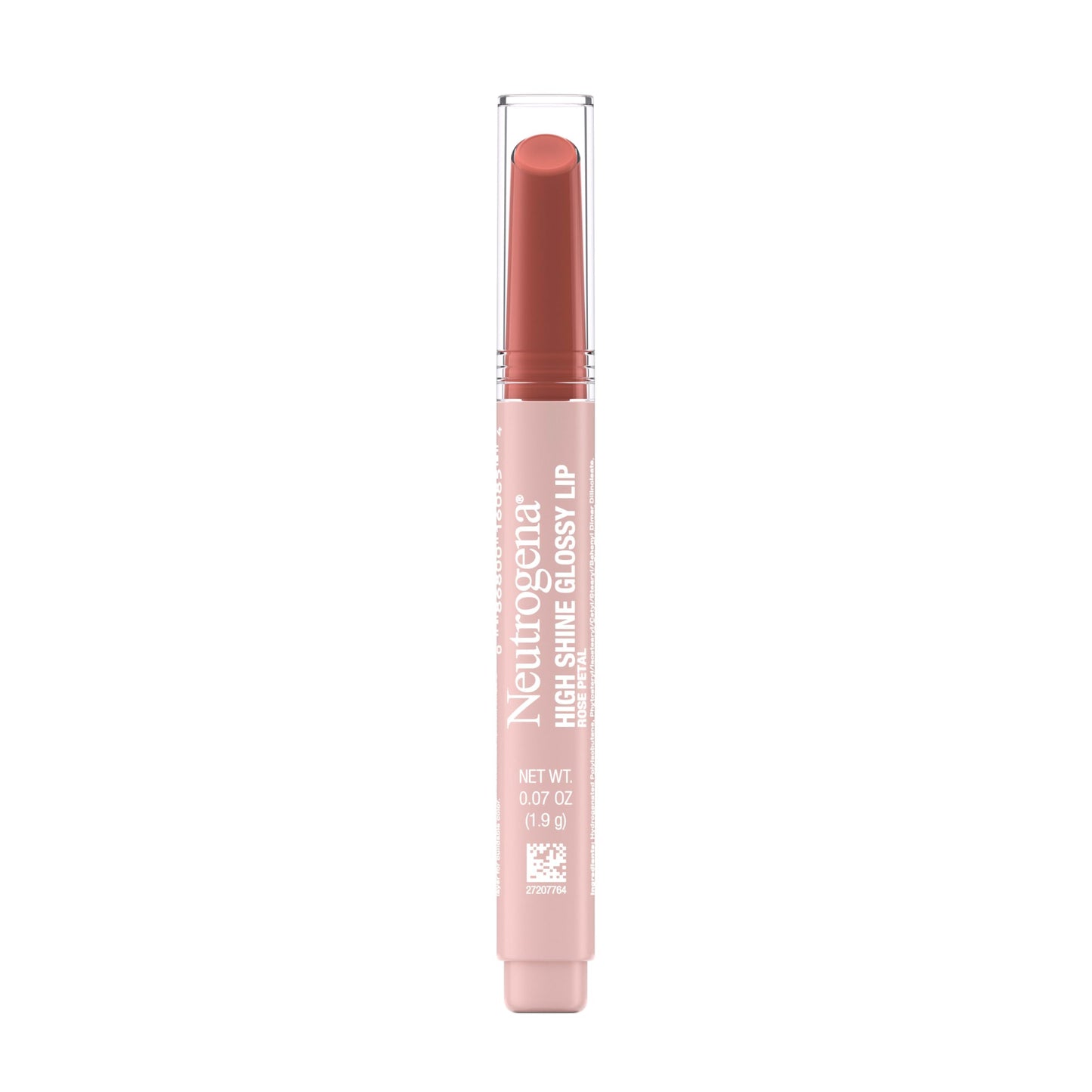 Neutrogena High Shine Glossy Lip, Nourishing Lip Gloss with Maracuja Oil, Antioxidant Vitamin E & Vitamins, Non-Retractable, Buildable Pigmented