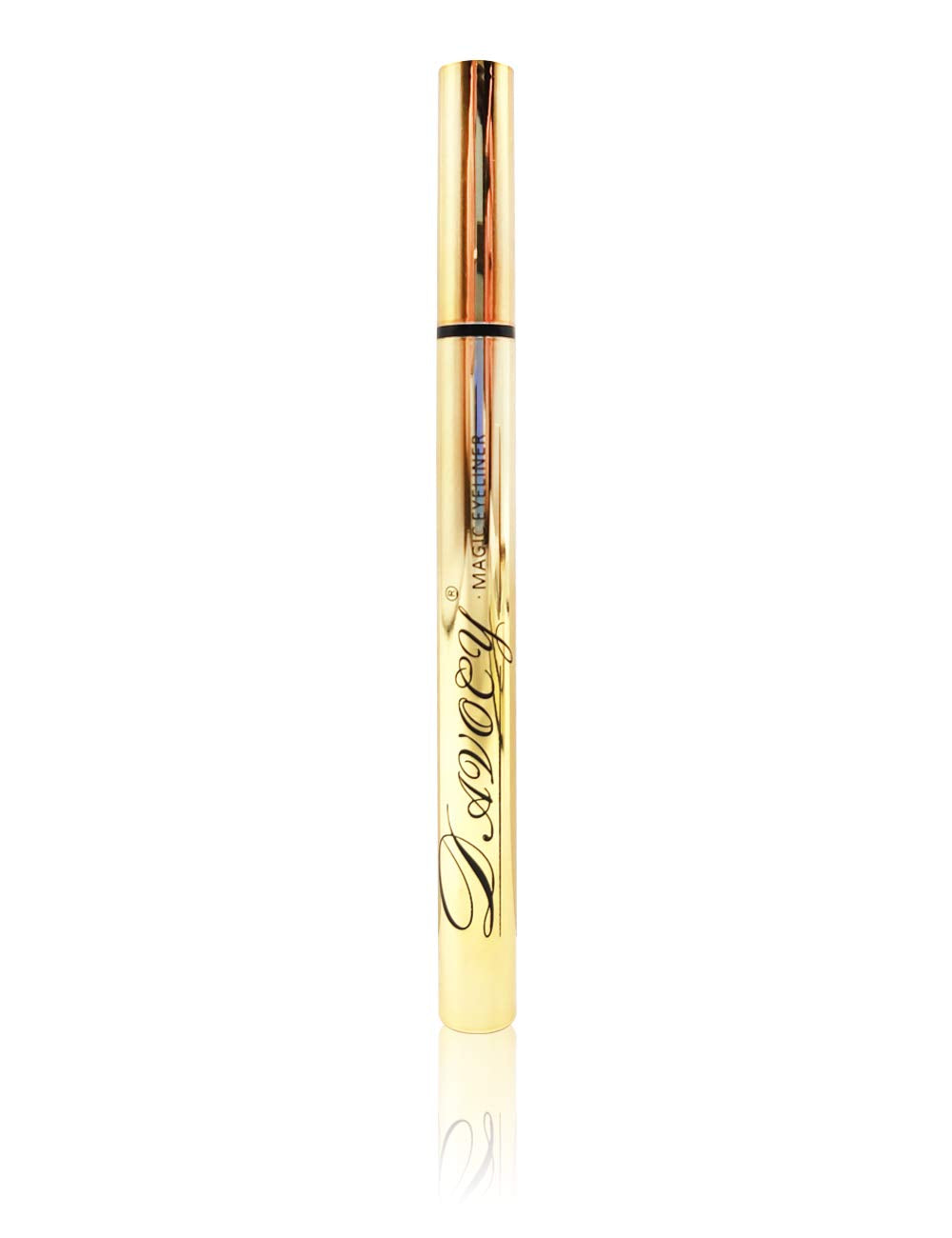 Davocy Magnetic Eyeliner for False Eyelash, No Glue Need, Suitable for Sensitive Eyes, Waterproof & oil-proof, Easy to Use for Makeup, Compatible
