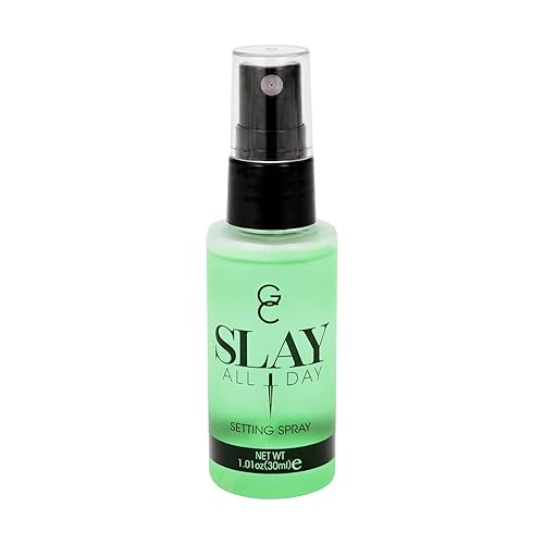 Gerard Cosmetics Makeup Setting Spray Mini (Cucumber), Slay All Day Scented Makeup Finishing Spray, Oil Control, Matte Finish, Cruelty Free, Made USA