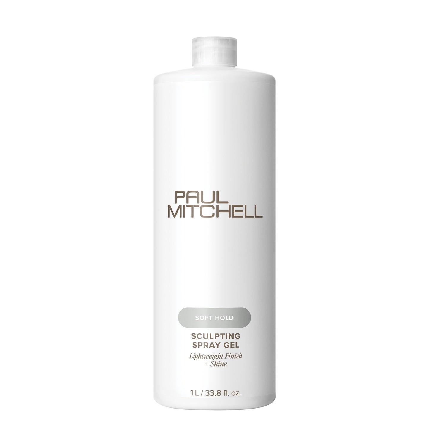 Paul Mitchell Soft Sculpting Spray Gel, Natural Hold, Soft Finish, For All Hair Types, 33.8 fl. oz.