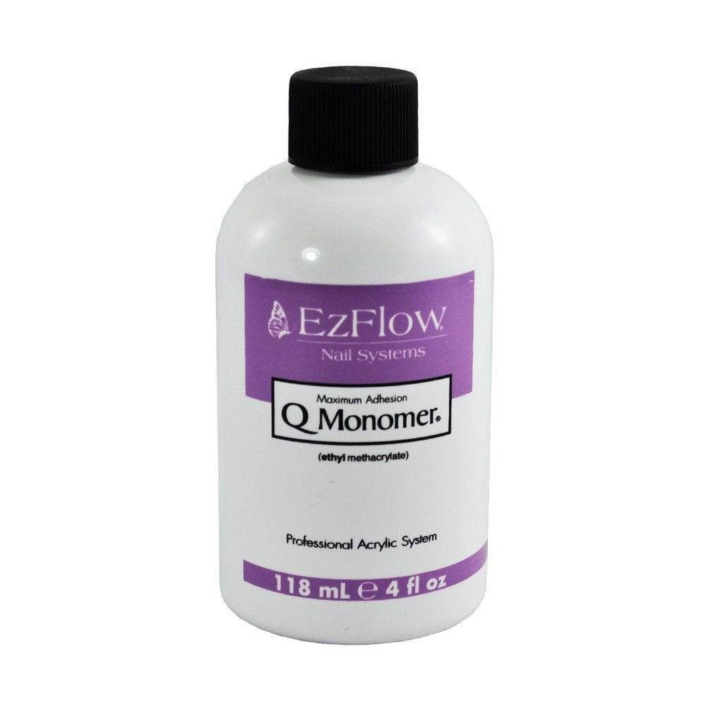 New Ezflow Q Monomer Acrylic Nail Liquid 4oz Beauty & Personal Care EzFlow