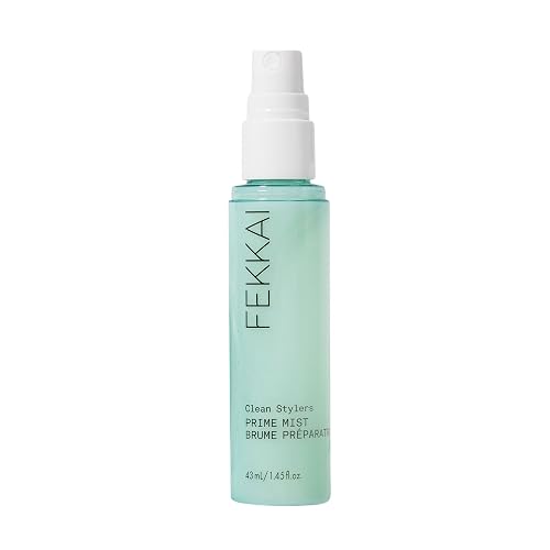 FEKKAI Clean Stylers Prime Mist - 1.5 oz - Hydrates, Detangles, Controls Frizz & Offers Heat Protection - Free of Sulfates, Parabens, Phthalates
