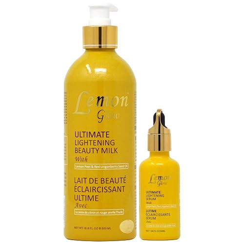 Lemon Glow Lotion Combo-1 (Lotion 16.8oz + Serum 1.66oz)