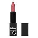 e.l.f. O Face Satin Lipstick, Richly Pigmented, Nourishing & Long-Lasting Creamy Lipstick, Infused With Jojoba, Vegan & Cruelty-Free, Effortless