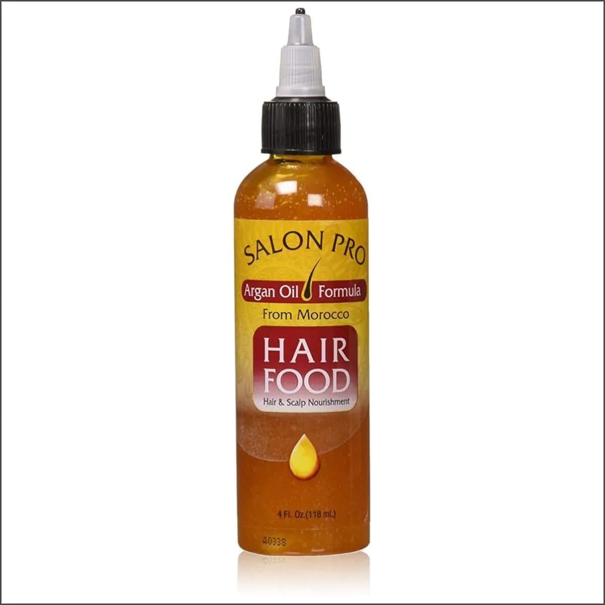 SalonPro Hair Food Carrot Oil Formula With Jojoba Oil 4 Oz