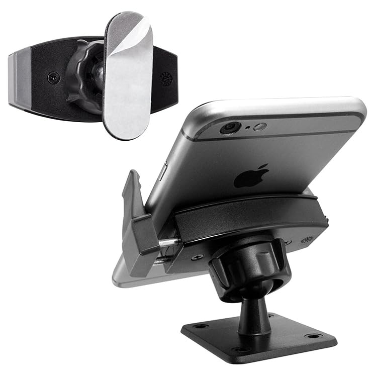 iBOLT miniPro AMPS Universal Car Mount for Smartphones and Devices - Comes with Multiple mounting Options