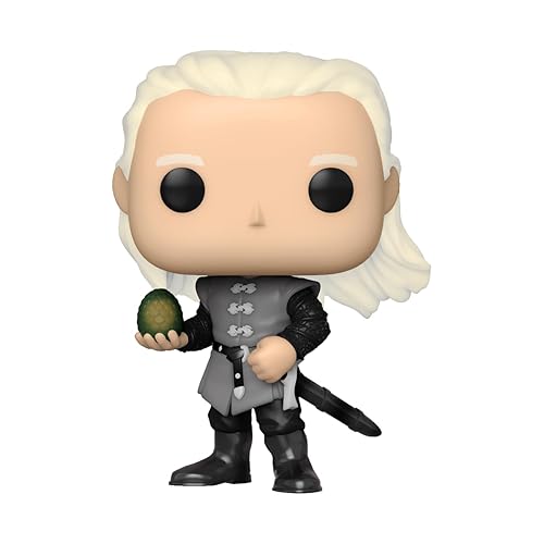 Funko POP Daemon Targaryen with Dragon Egg Exclusive # 09 Slip and Box Include Multicolored 3.75 inches