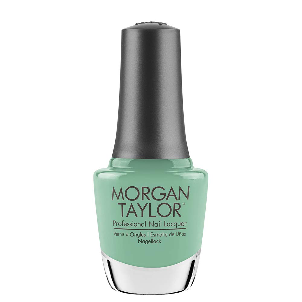 Morgan Taylor Nail Lacquer (A Mint Of Spring) Mint Green Professional Lacquer, Vibrant, Chip-Resistant, Fast-Drying, Long-Lasting, High-Shine, Perfect Beauty & Personal Care Morgan Taylor