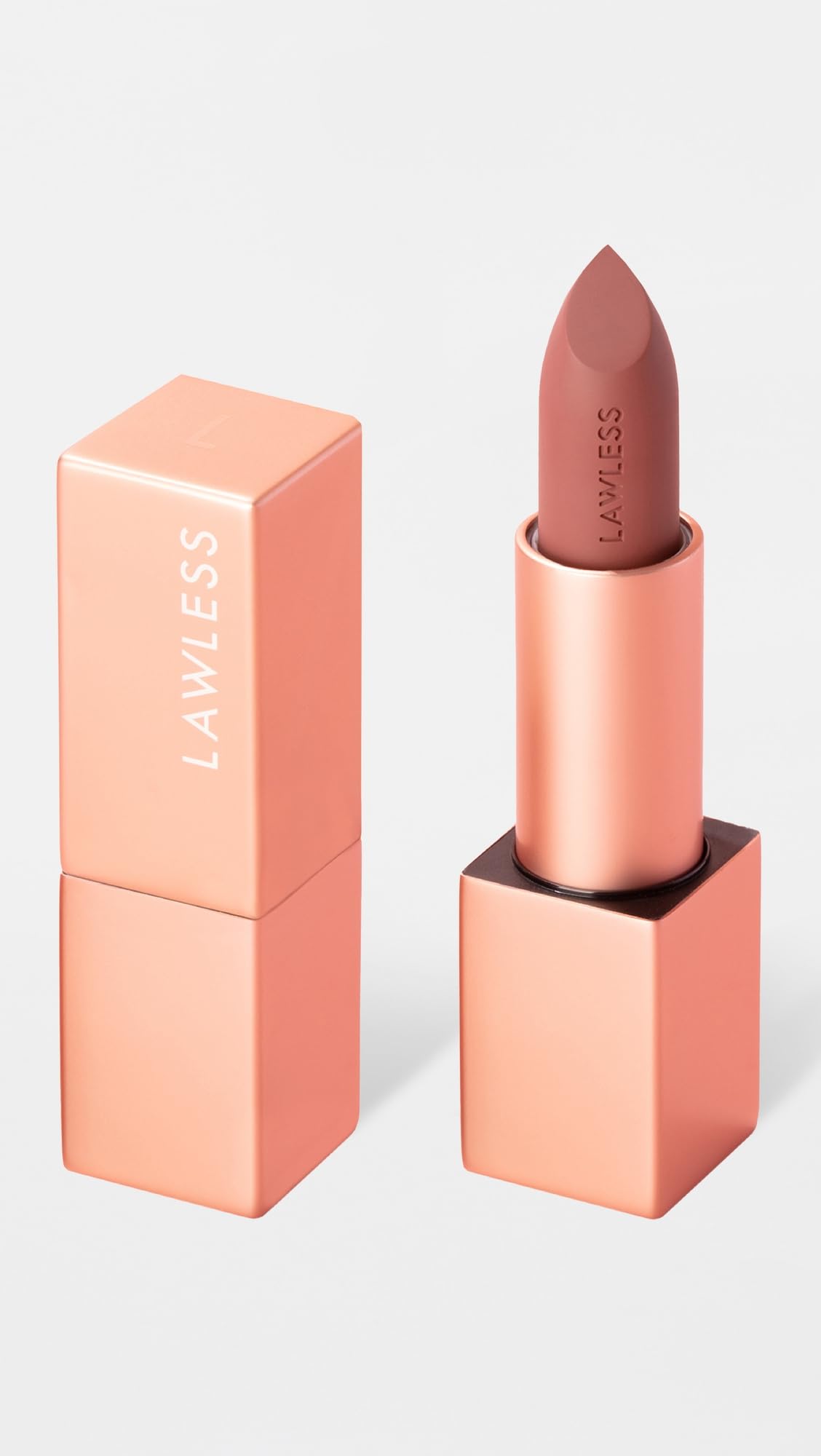 Lawless Women's Forget the Filler Lip-Plumping Line-Smoothing Satin Cream Lipstick, Morocco, 0.1 Ounce