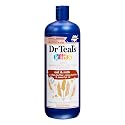 Dr Teal's Oat & Milk with Shea Butter, Cocoa Butter & Essential Oil 3-in-1 Bubble Bath, Body Wash, & Shampoo, 20 Fl Oz
