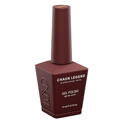 Chaun Legend UV Gel Nail Polish, 0.5 Ounce Long Lasting Salon Quality, Bubble Free Professional Manicures, Quick Dry High Shine, Falling LG5078 (Deep Beauty & Personal Care Chaun Legend Professional Nails