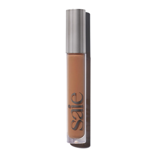 Saie Hydrabeam Under Eye Brightener - Sheer + Hydrating Concealer with Glycerin, Squalane + Cucumber Extract - Brightening Under Eye Concealer +