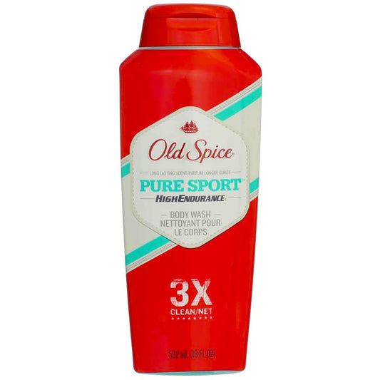 Old Spice High Endurance Body Wash, Pure Sport 18 oz (Pack of 10) Beauty & Personal Care Old Spice