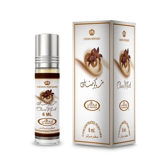 3 X Choco Musk - 6ml (.2 oz) Perfume Oil by Al-Rehab (Crown Perfumes) - The Perfect Combination of Chocolate and Musk