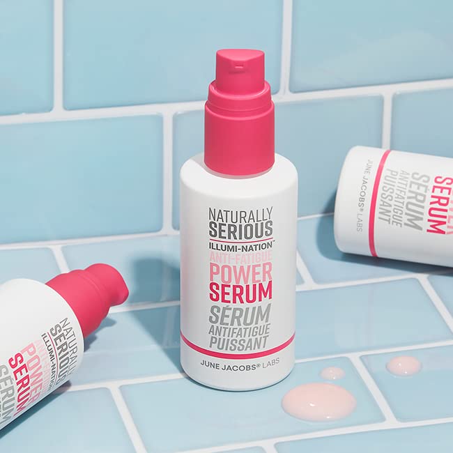 Naturally Serious | Illumi-nation Anti-Fatigue Power Serum, Anti-Aging Serum, Vegan Skincare, Cruelty-Free Skincare