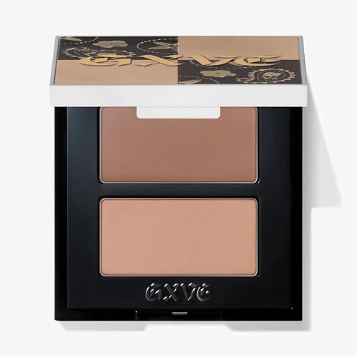 GXVE Pick It Up Cream Contour and Powder Bronzer Duo - Heatin' Up (Fair Shade)