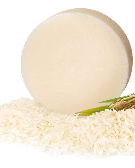 Rice Water Shampoo Bar for Hair Strengthening and Repair - Sulfate-Free, Vegan Formula with Nourishing Oils - Solid Shampoo for Healthy Locks
