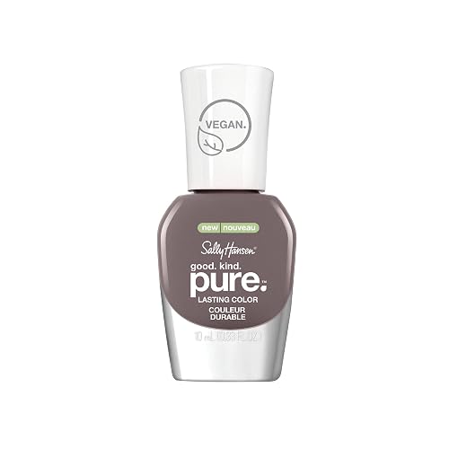 Sally Hansen Good.Kind.Pure Nail Polish 350 Soothing Slate 0.33 fl oz (Pack of 1) Beauty & Personal Care Sally Hansen