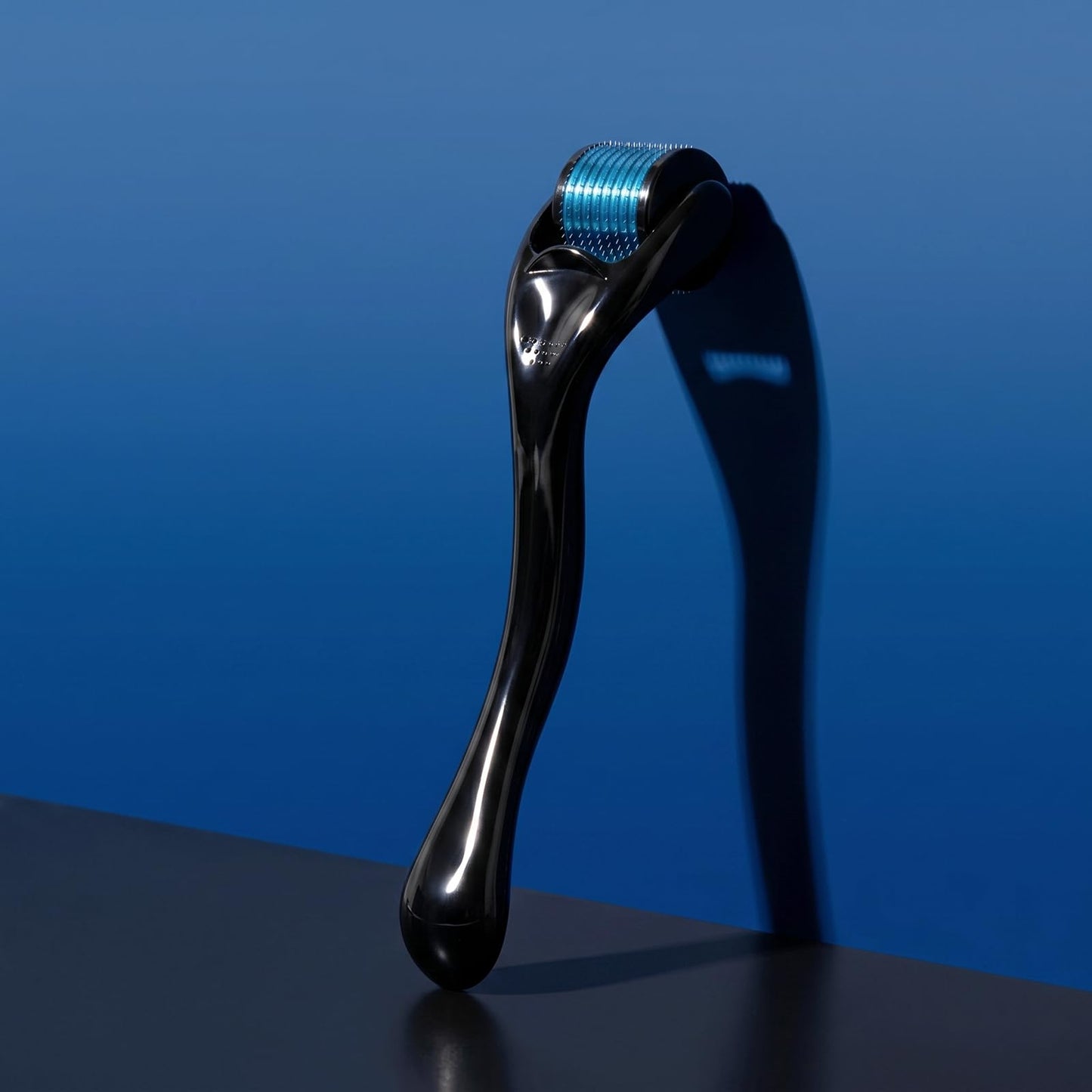 ROSELYNBOUTIQUE Derma Roller for Men & Women - Personal Cosmetic Beauty Tool 0.25mm - Titanium(Black Blue) Beauty and Personal Care ROSELYNBOUTIQUE