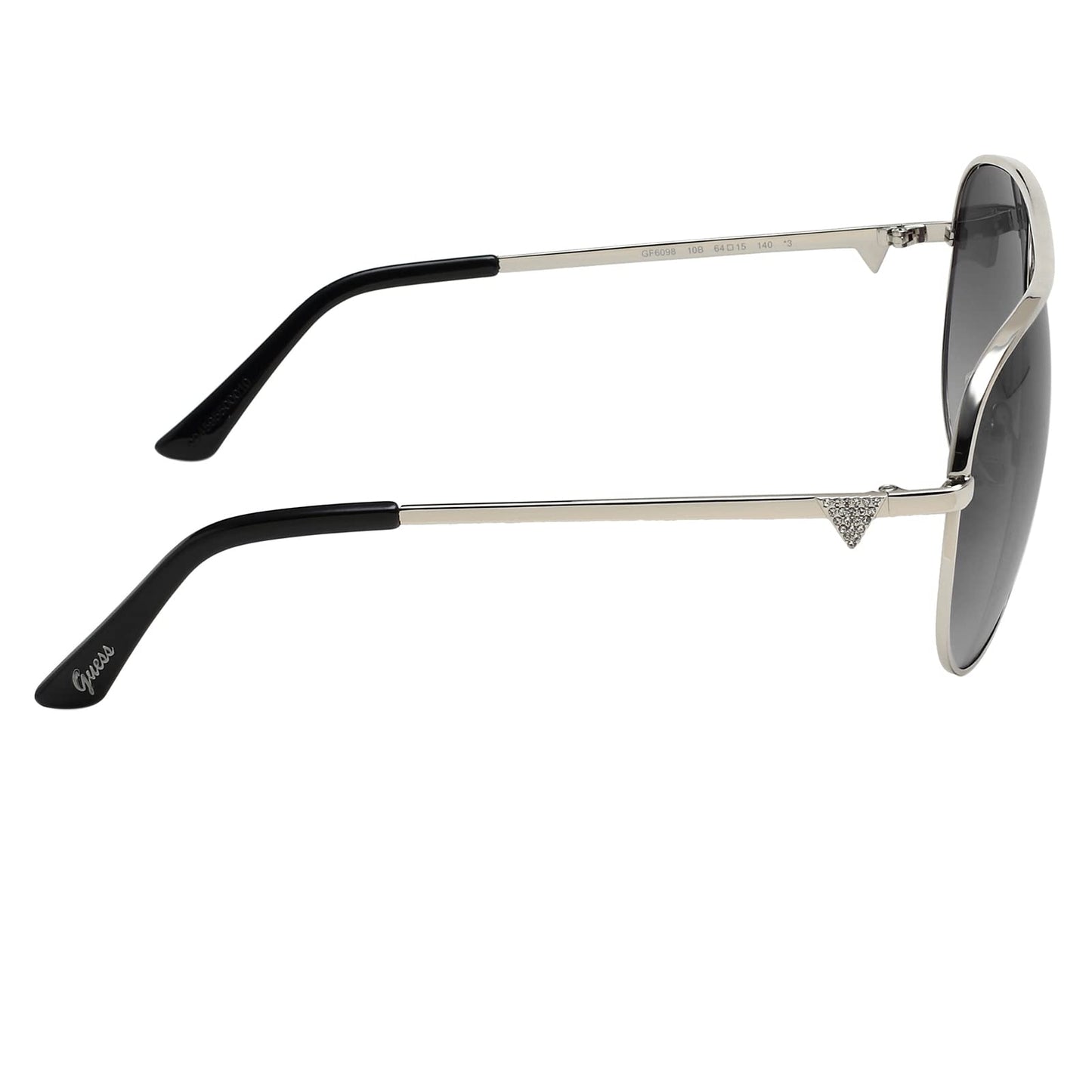 GUESS GF6098 Shiny Light Nickeltin/Gradient Smoke One Size